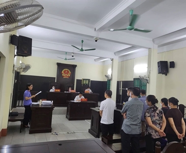 Viện KSND các đơn vị Thanh Xuân, Đan Phượng phối hợp với TAND cùng cấp tổ...